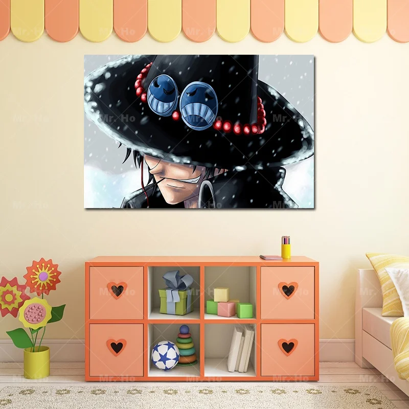 

Anime One Piece No Frame HD Poster Classic Canvas Painting Mural Living Room Modern Bedroom Home Wall Decoration Gift