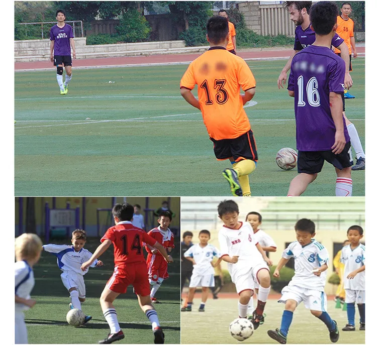 Детские футбольные носки Спортивные Хлопковые гольфы с подушками для школьников