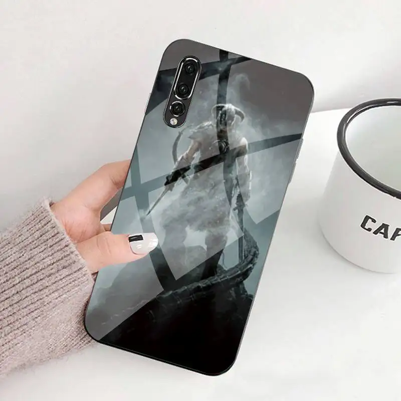 

0 The Elder Scrolls V Skyrim Phone Case Tempered Glass For Huawei P9 10 Plus 20 Pro Mate9 10 20 20pro Honor7A 8X 9 10 Nova3i 5