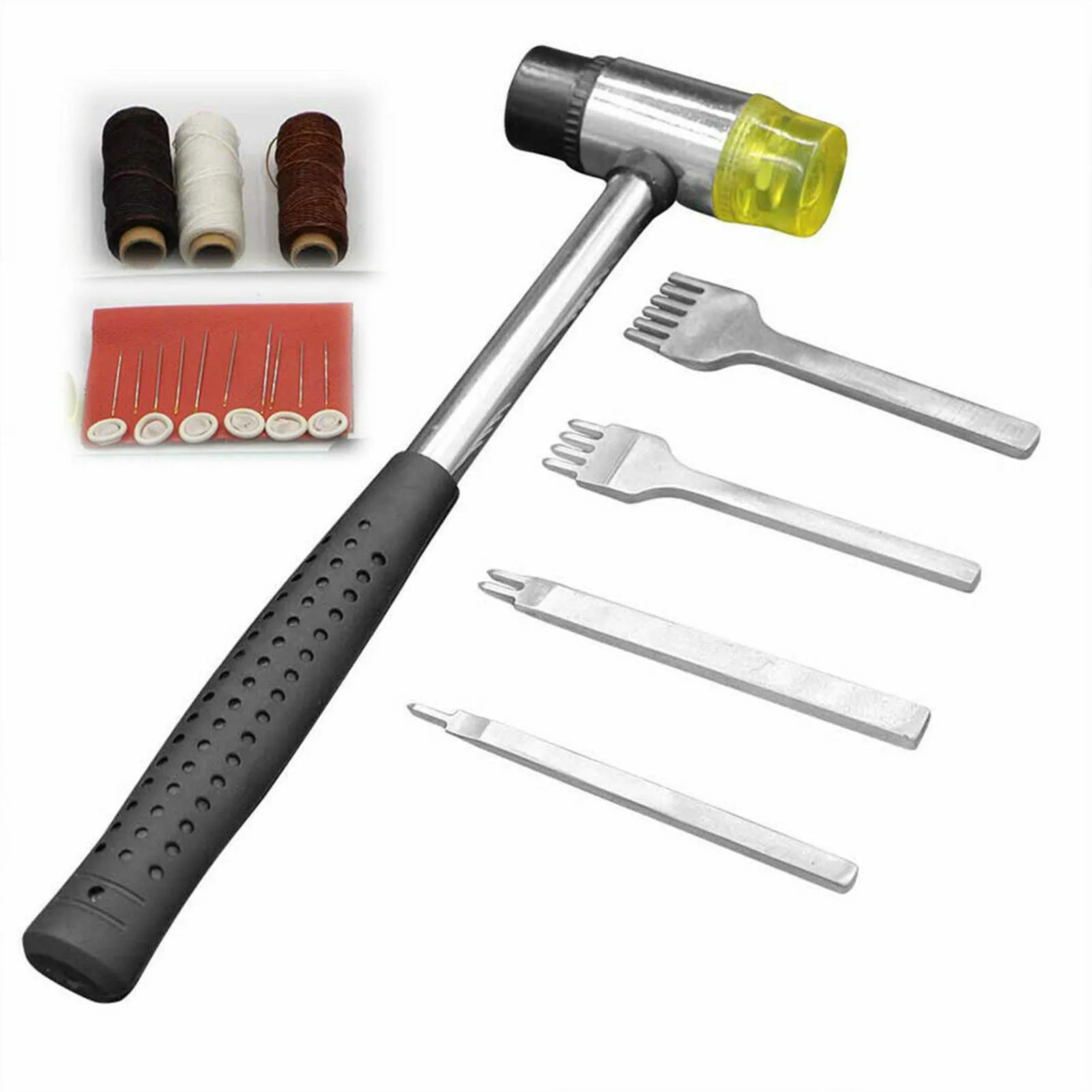 

44 шт., набор инструментов для шитья кожи