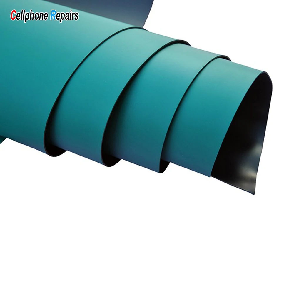 Антистатический Настольный коврик зеленая резиновая подкладка 10 м пластина с