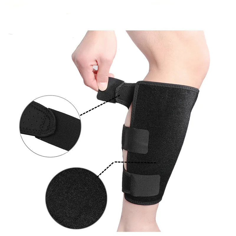 1 Piece Neoprene Calf Compression Sleeves Sport Shin Support Sleeve Leg Warmers Guards Soccer Football Outdoor Cycling | Спорт и