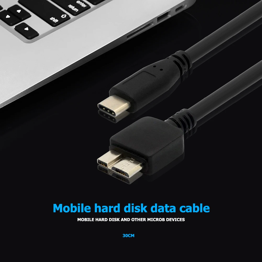 5 Гбит/с разъем для передачи данных 30 см USB3.1 Type-C к USB 2 0 Micro B | Электроника