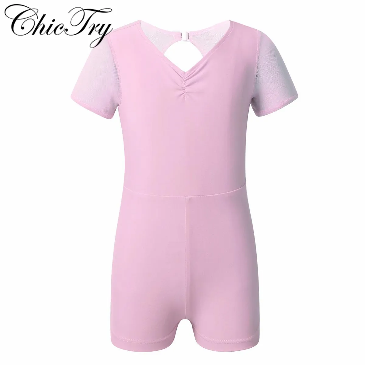 

Детские спортивные боди для девочек, с вырезами спереди, для балета, гимнастики, трико, комбинезон, Одежда для танцев