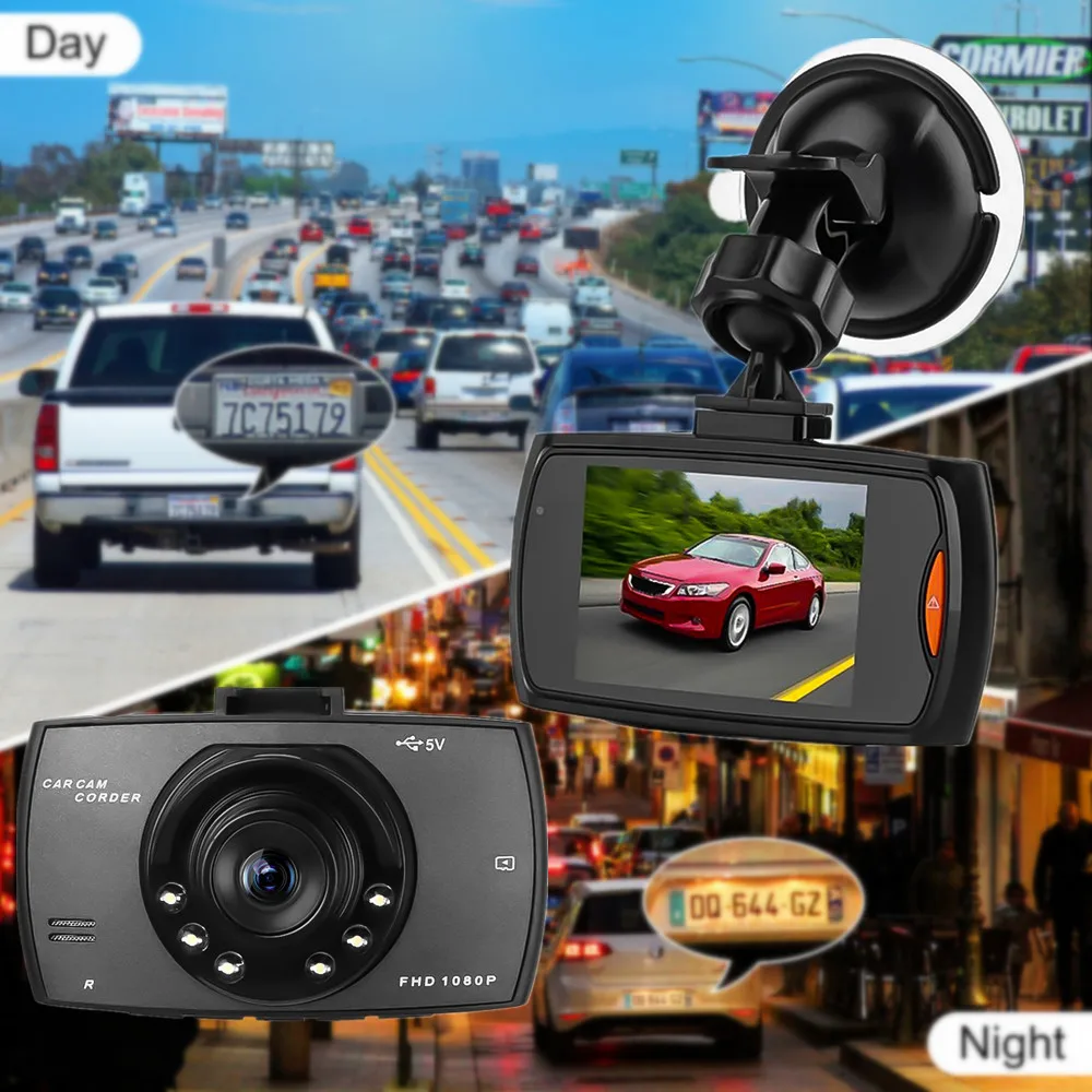 Мини видеорегистратор с функцией ночного видения 16 ГБ 32 TF SD Full HD 1080P G сенсор