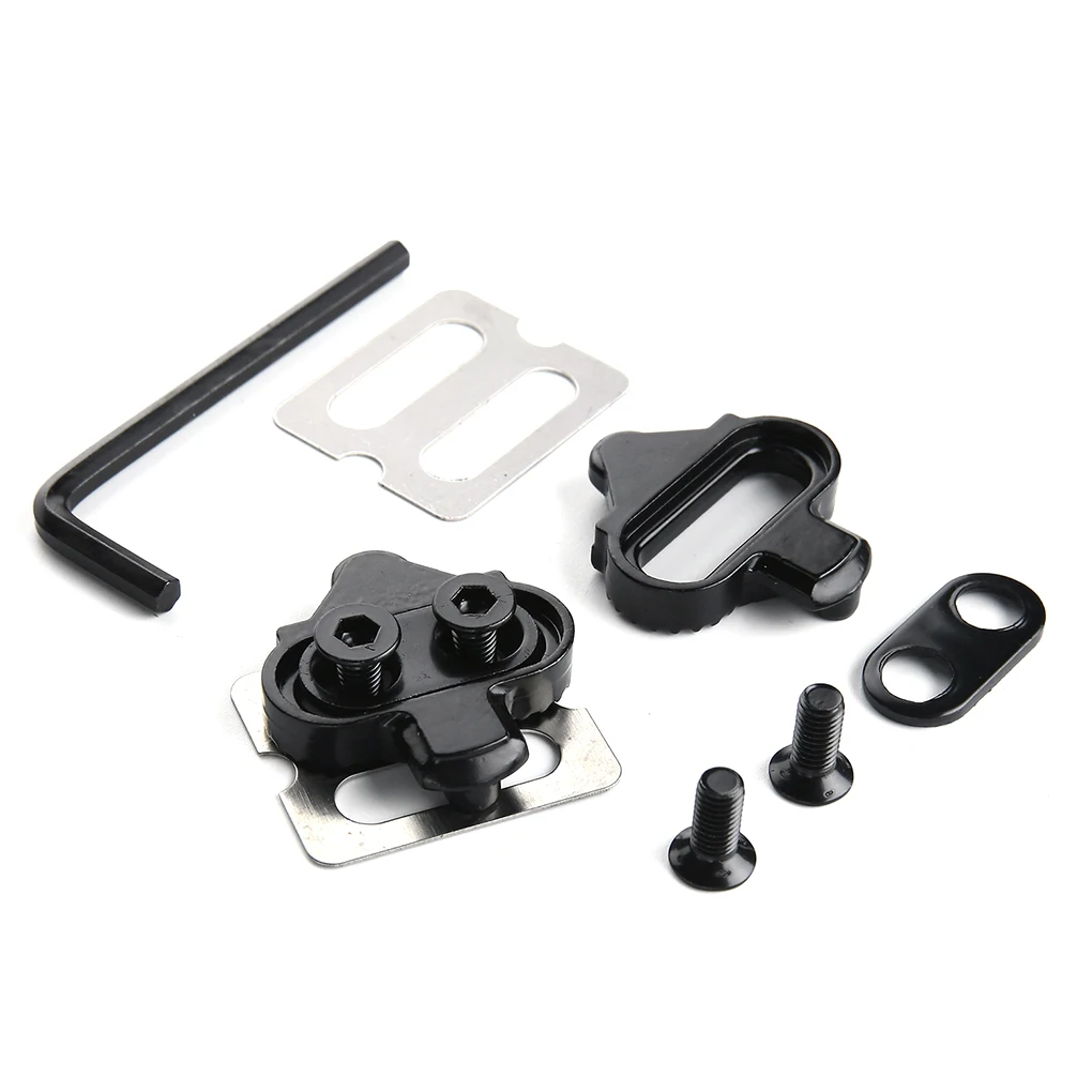 

Mini Bike Self-locking Pedal Cleats Set Steel Road Bicycle Cycling Pedal Cleats Accessories