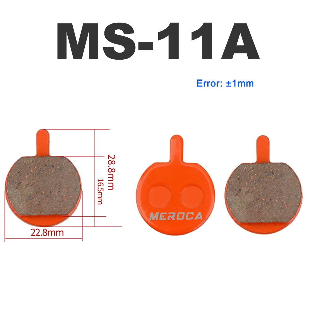 Велосипедные гидравлические дисковые керамические тормозные колодки MEROCA 2 шт.
