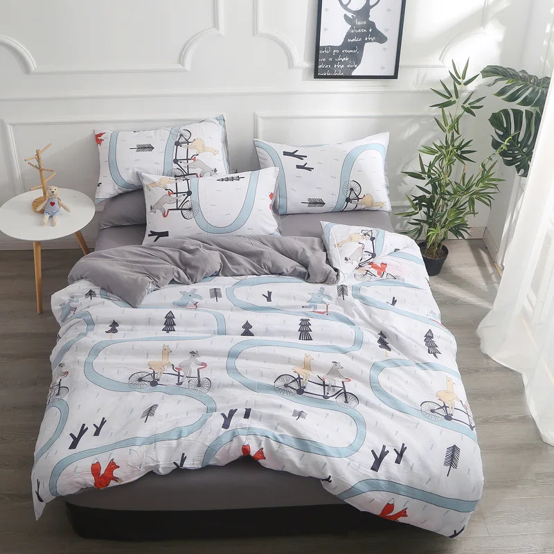 2019 новое летнее стеганое одеяло в скандинавском стиле с листьями двуспальное