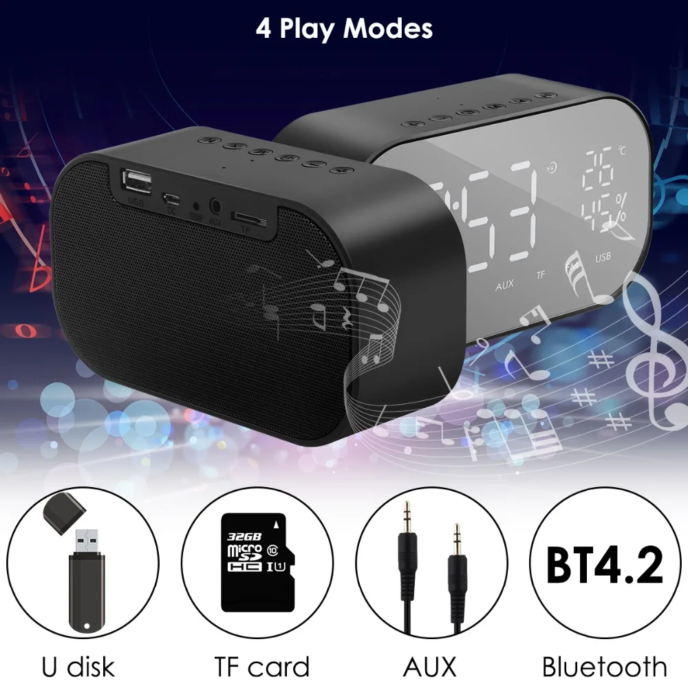 Портативный беспроводной Bluetooth динамик SOONHUA для ноутбука телефона колонки