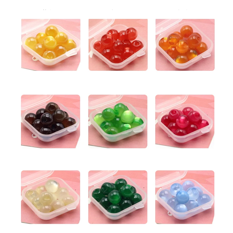 Набор для шитья 10 мм кнопки из искусственного нефрита одежды с пряжкой китайская