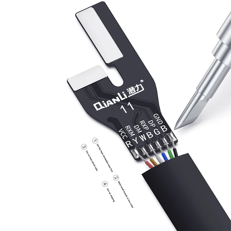 Кабель питания Qianli iPower Max Pro для iPhone 11 11Pro XS XSMAX X 8 8P 7G 6S 6P DC|Наборы ремонта мобильных