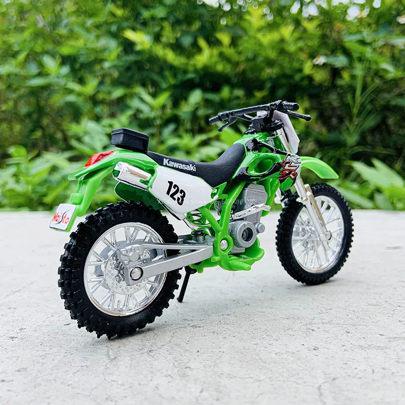 Модель мотоцикла Maisto 1:18 Kawasaki KX 250 F литье под давлением коллекция из сплава хобби