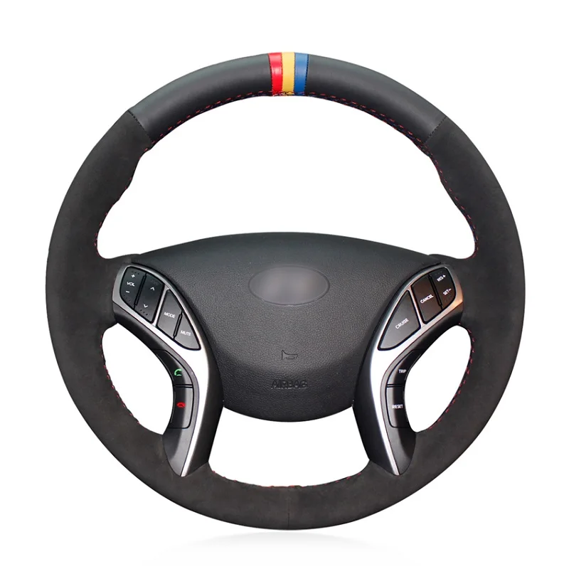 Оплетка руля для Hyundai Elantra 3 2011 2016 Sport GT 2013 2017|Чехлы на руль| |
