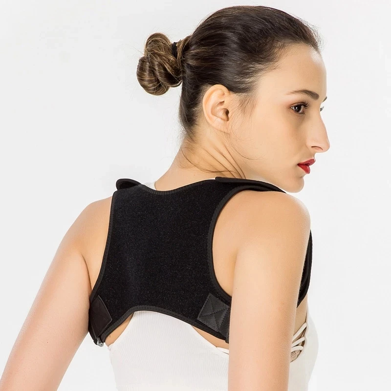 

New Women & Men Posture Corrector Adjustable Upper Back Brace for Shoulder and Clavicle Support Best Brace