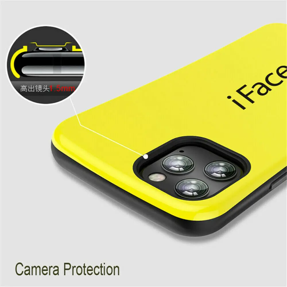 Case For IPhone 12 11 Pro Max XR X XS Max Cover Shockproof Iface Mall Silicone Case for iPhone 13 Mini SE 2020 8 7 14 Plus