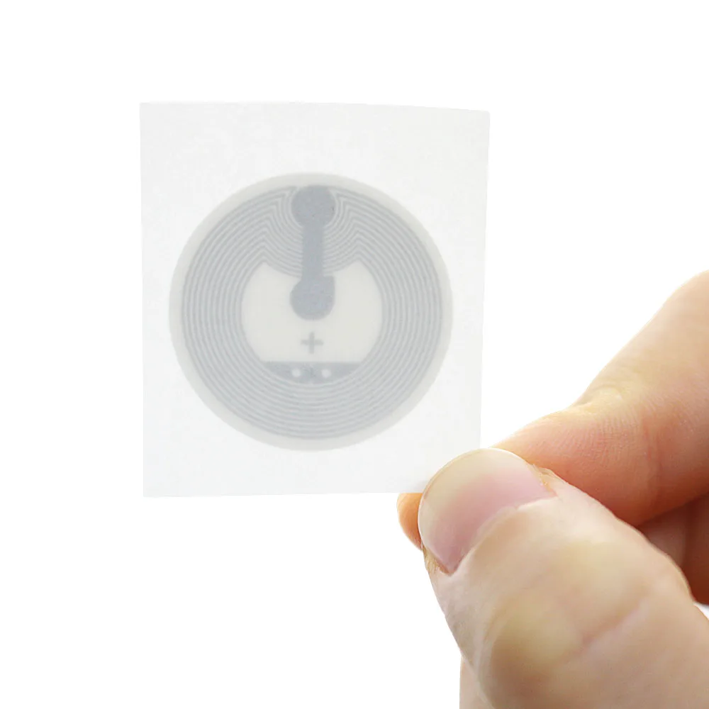 Наклейки Ntag213 NFC 100 МГц 13 56 шт./партия метки NTAG 213 25 мм универсальные клейкие для