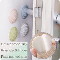 soft rubber pad to protect the wall self adhesive door stopper golf modelling door fender stickerswhitebluepinkgreenpurple%ef%bc%89
