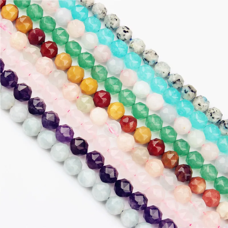 Linxiang 6 / 8 10 12mm Natural jewelry sea blue pearl interval DIY Forman and women's bracelet necklace accessories | Украшения и