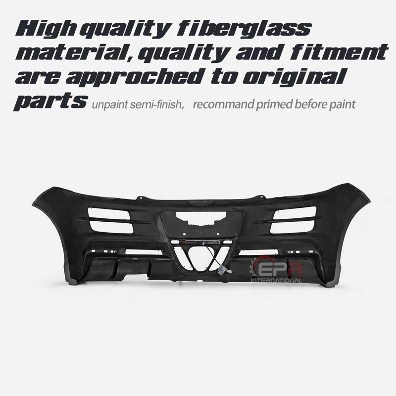 FRP Bumper For HONDA CRZ 10.2 -12.8 CR-Z ZF1 SBLK Style Glass Fiber Rear Body Kit Tuning Trim Racing Part | Автомобили и
