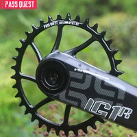 pass quest 5 5mm offset chainring crank ethirteen e13 special chainring positive and negative teeth can not drop chain eagle