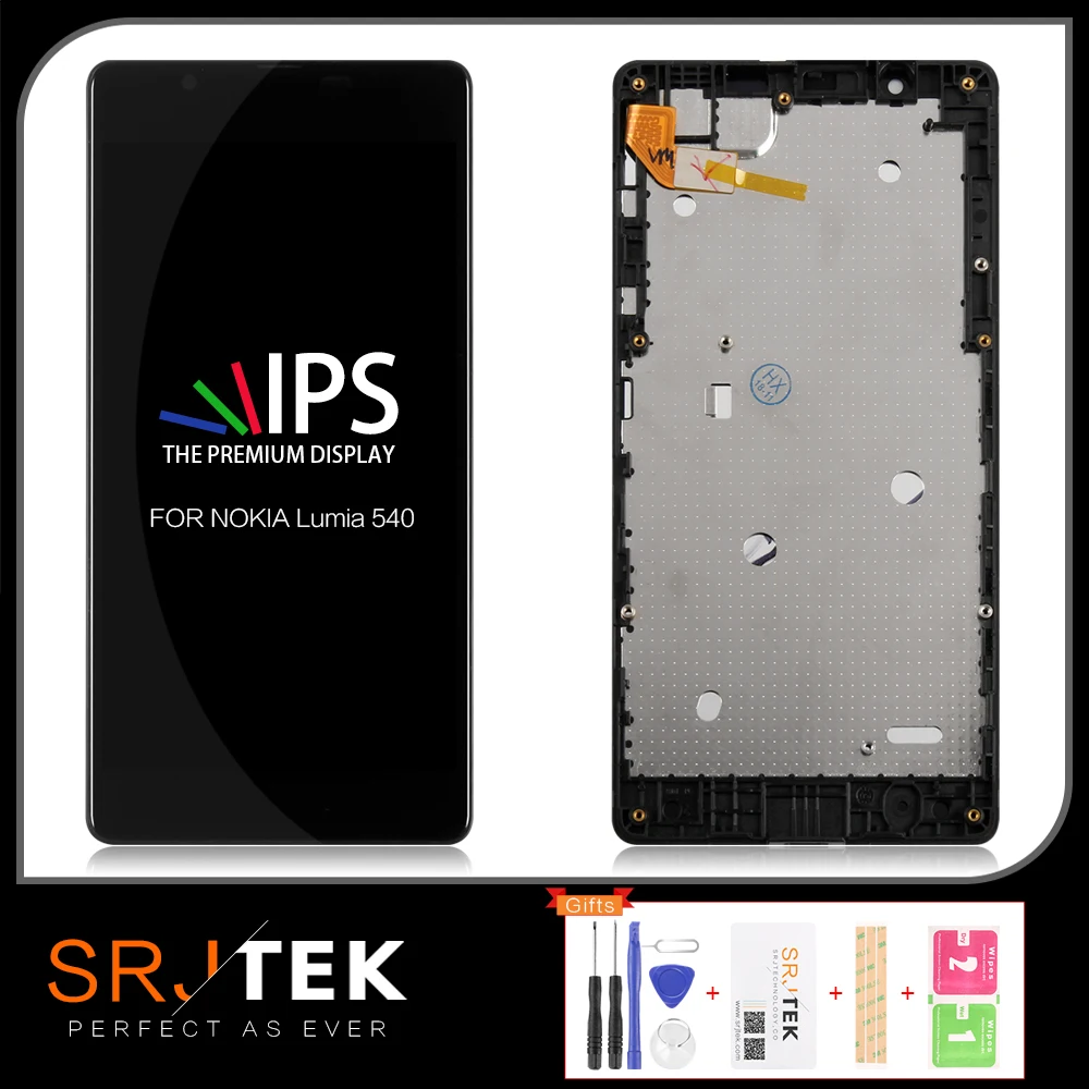Оригинальный 5 0 &quot1280x720 IPS LCD для NOKIA Microsoft Lumia 540 ЖК дисплей сенсорный экран