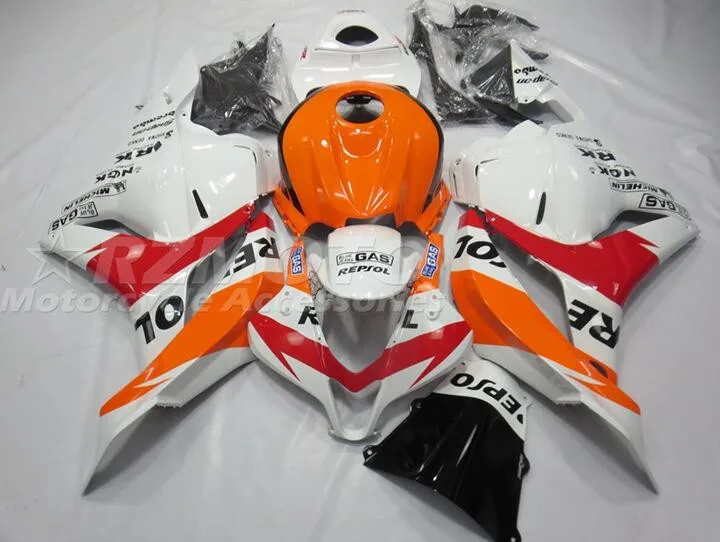 

Injection mold New ABS Fairings Kit Fit for HONDA CBR600RR F5 2009 2010 2011 2012 09 10 11 12 bodywork set Repsol