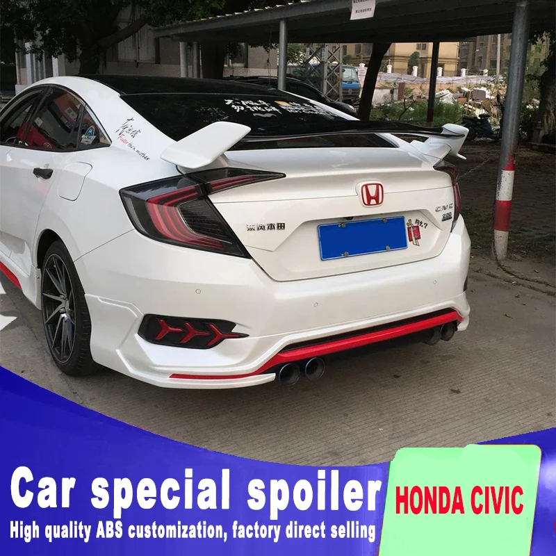 Большой держатель для телефона автомобильные спойлеры honda civic 2016 2017 2018