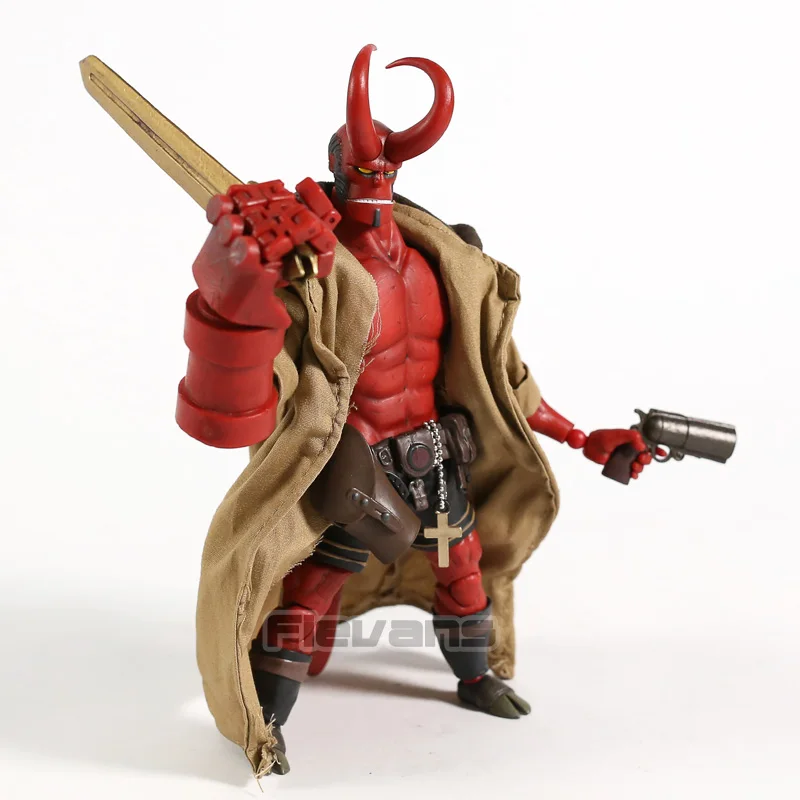 1000 игрушки Hellboy масштаб 1/12 ПВХ экшн фигурка Коллекционная модель игрушки|Игровые