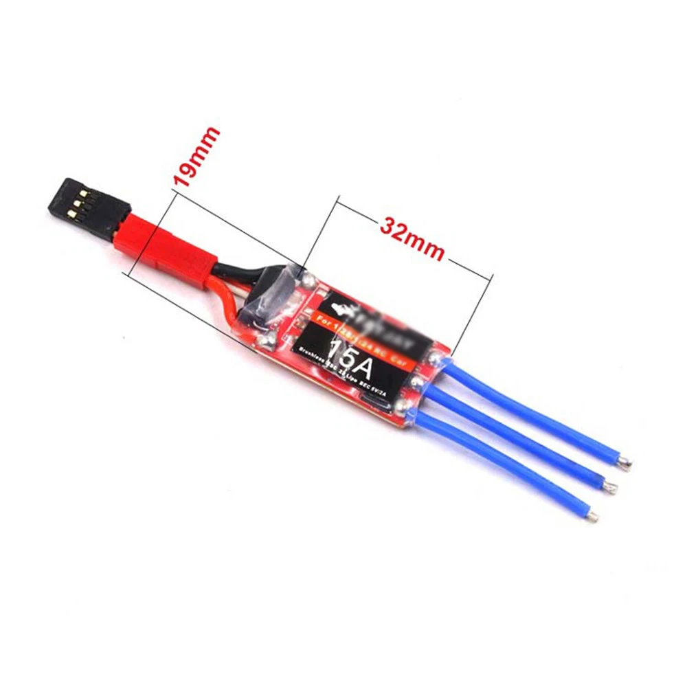 Для 1/28 1/24 Mini Q Z Q9 DRZ безсенсорный бесщеточный ESC 15A обновленный Реверсивный|Детали