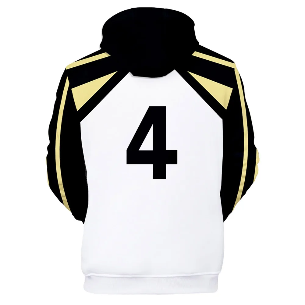 

Haikyuu Fukurodani Academy Bokuto Koutarou No4 Cosplay Hoodie Adult Sweatshirt Pullover
