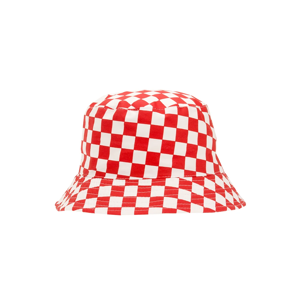 Шляпка в клетку рыбацкая шляпа летняя уличная пляжная Солнцезащитная крутая