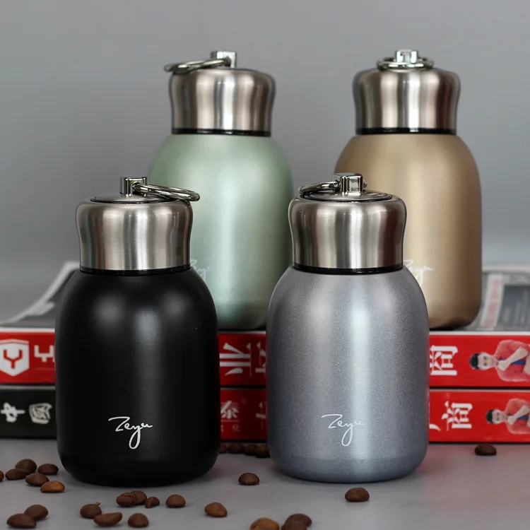 

350/500ml Stainless Steel Thermos Coffee Mug Mini Cute Water Bottle For Girls Vacuum Flasks Thermoses Traverl Thermal Coffee Cup