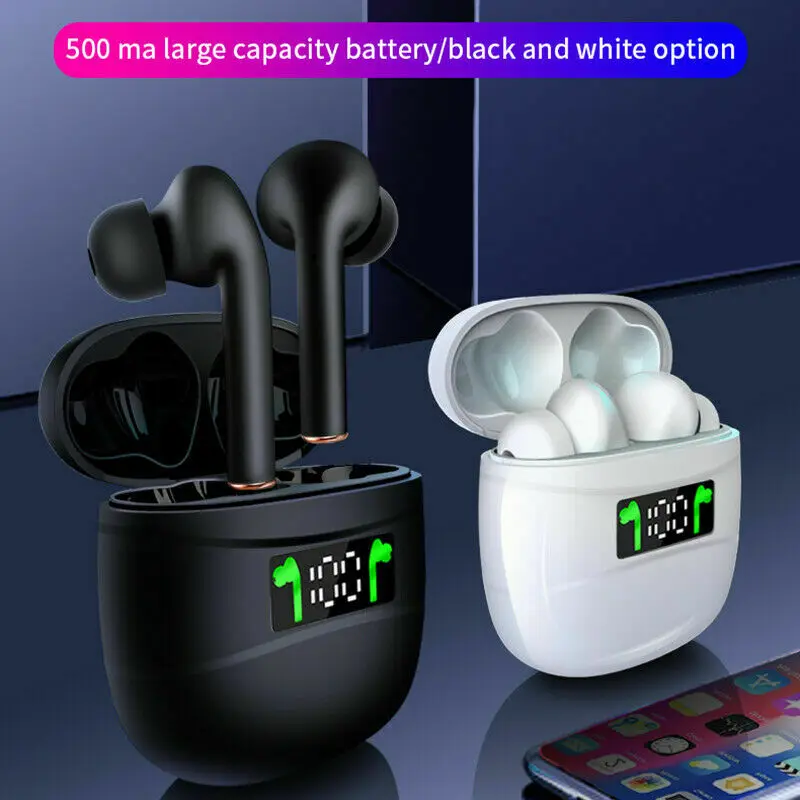 

TWS Wireless Bluetooth 5.0 Earphones Air Earbuds For iPhone XR XS 11 12
