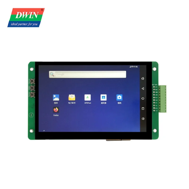 DWIN LCD TFT Android дисплей 7 дюймов 1280*800 HMI IPS промышленный емкостный сенсорный экран