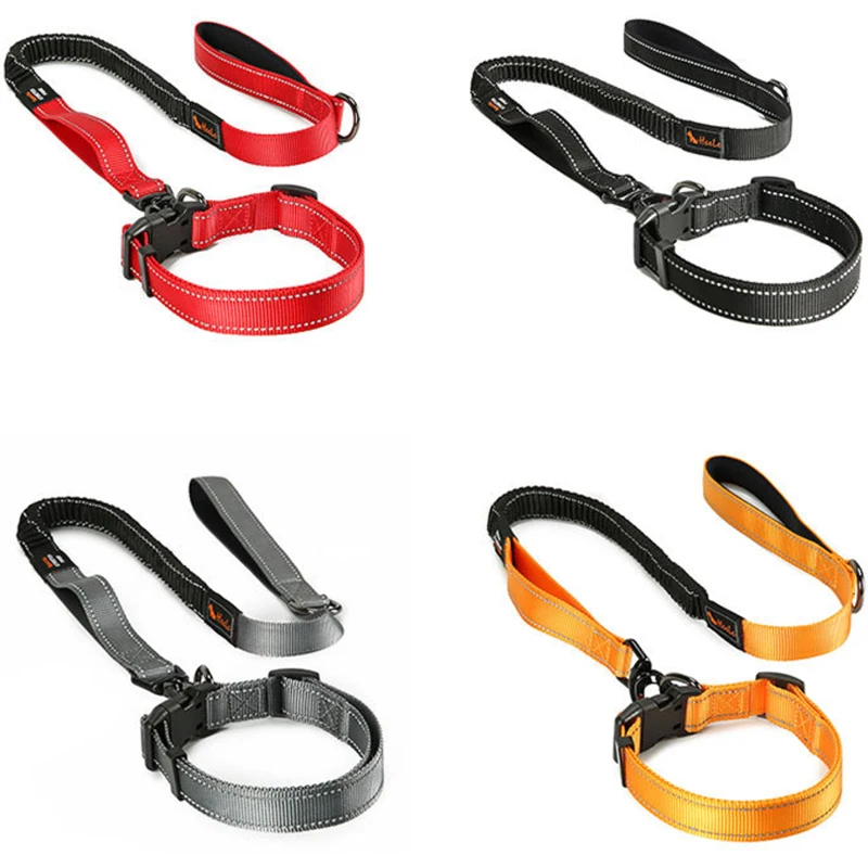 Эластичный нейлоновый поводок для собак 152 см|Поводки| |