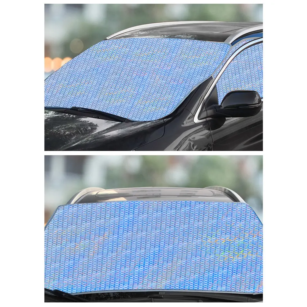 Автомобильный солнцезащитный изоляционный козырек жалюзи внутри автомобиля