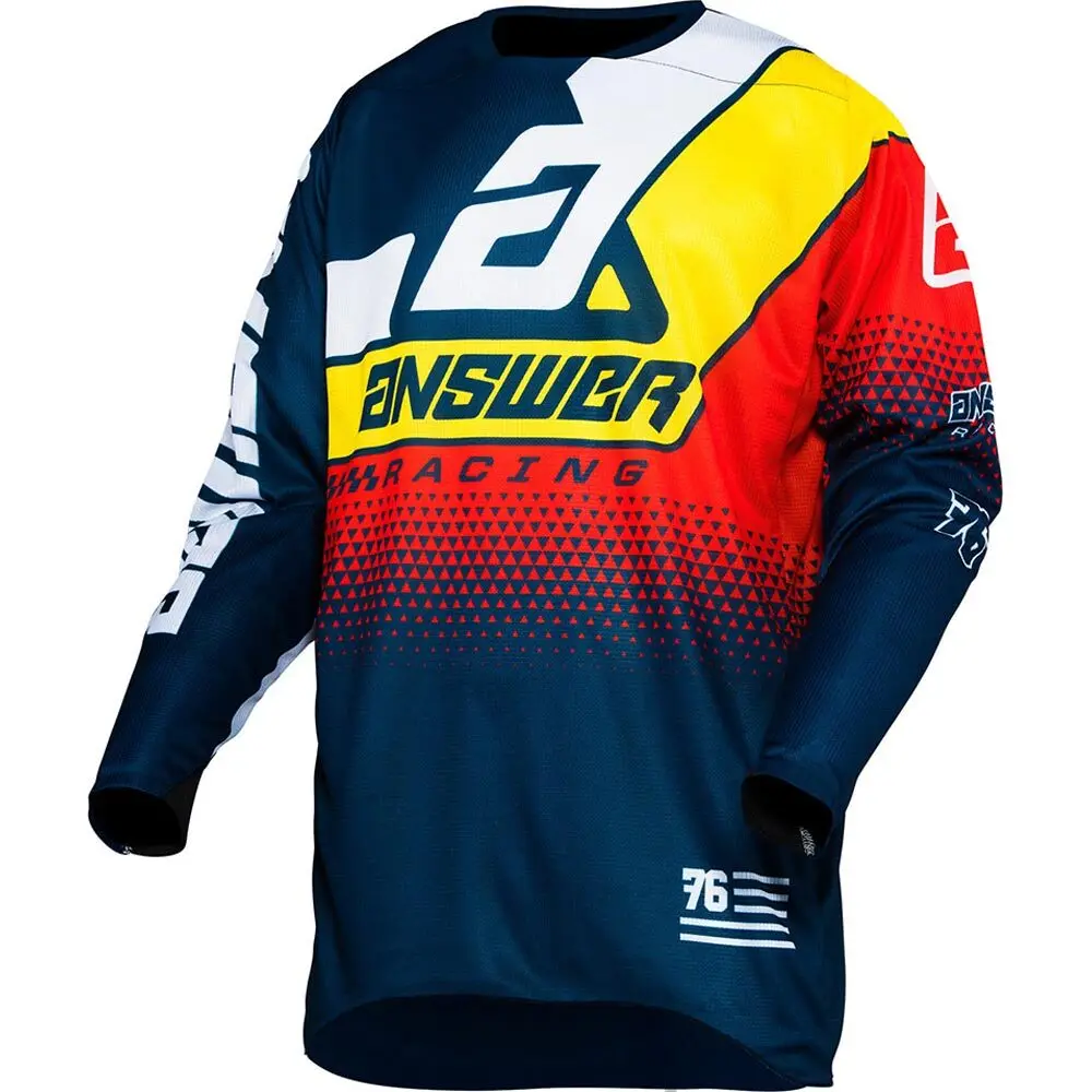 2019 Джерси для мотокросса горный Горный XC BMX DH велосипедная рубашка Велоспорт