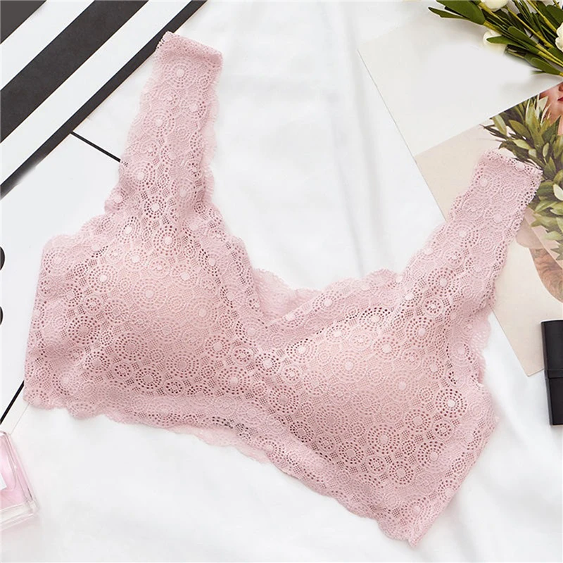 

5D Wireless Contour Bra Lace Breathable Underwear Seamless Stretchy For Sports Yoga Running Bra Sportswear & Accessories