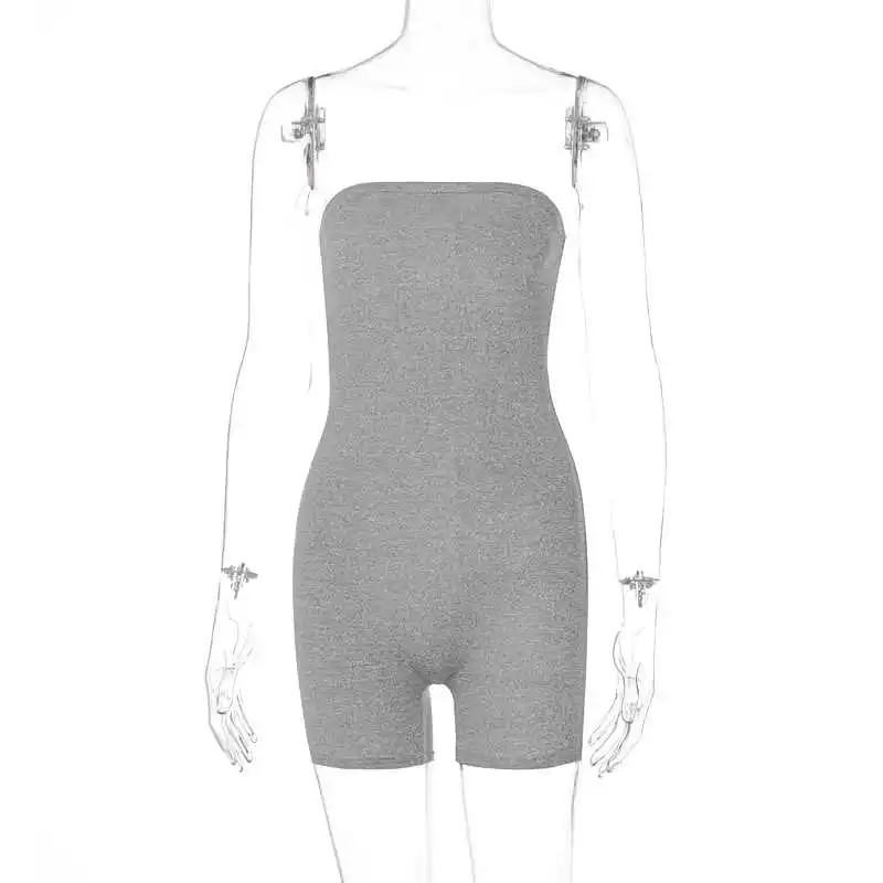 

Women's Fashion New Spring Fashion Street Beat Sexy Onepiece Bra Short Jumpsuit Women Summer Dress