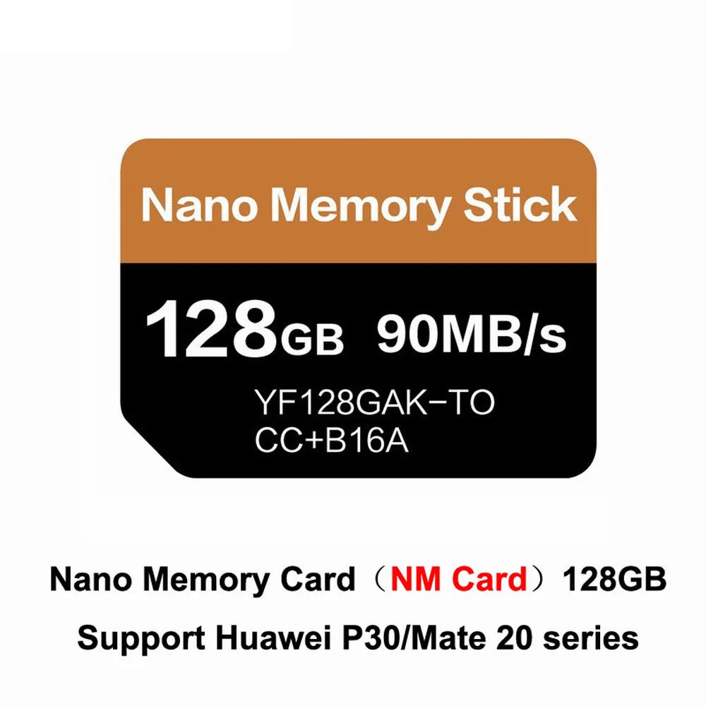 Для huawei Mate20/P30 Pro NM карта Nano карта памяти 128 ГБ 90 МБ/с./с nm-карта с USB3.1 Gen 1 type-C двойное использование TF/NM кардридер