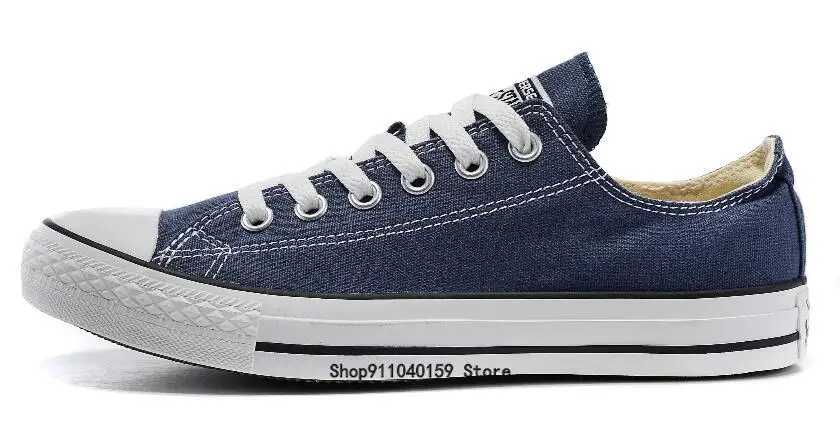 

Converse all star men's and women's sneakers for men women canvas shoes all black low classic Skateboarding Shoes