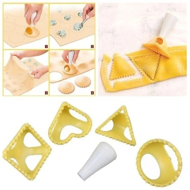 Кухонная форма для пельменей итальянские набор из пяти частей креативная