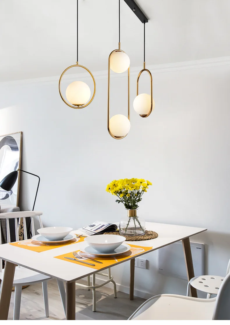 Скандинавская креативная индивидуальность прикроватная Люстра для спальни