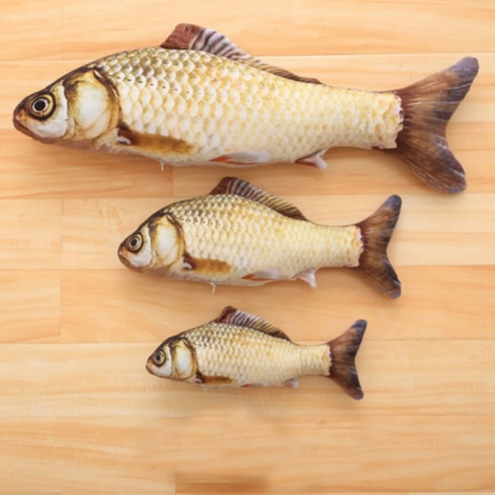 

Игрушки для кошек в форме рыбы, плюшевые кошачьи мяты, мягкая игрушка для щенка, кошки, аксессуары для питомцев, кошек