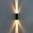 Уличная светодиодная настенная лампа, водонепроницаемый алюминиевый светильник с поверхностным креплением, 220 В переменного тока, украшение для дома, гостиной, IP65