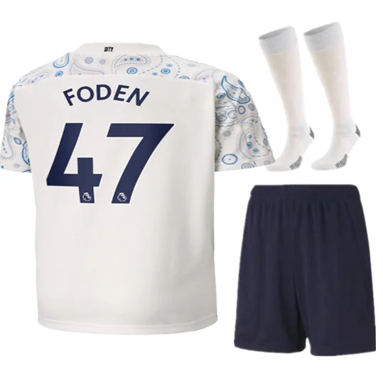 

adults kit kids kit Top Quality Kun Aguero De Bruyne Foden Ake Ferran Ruben Sterling MENDY 2020 -21 Manchest