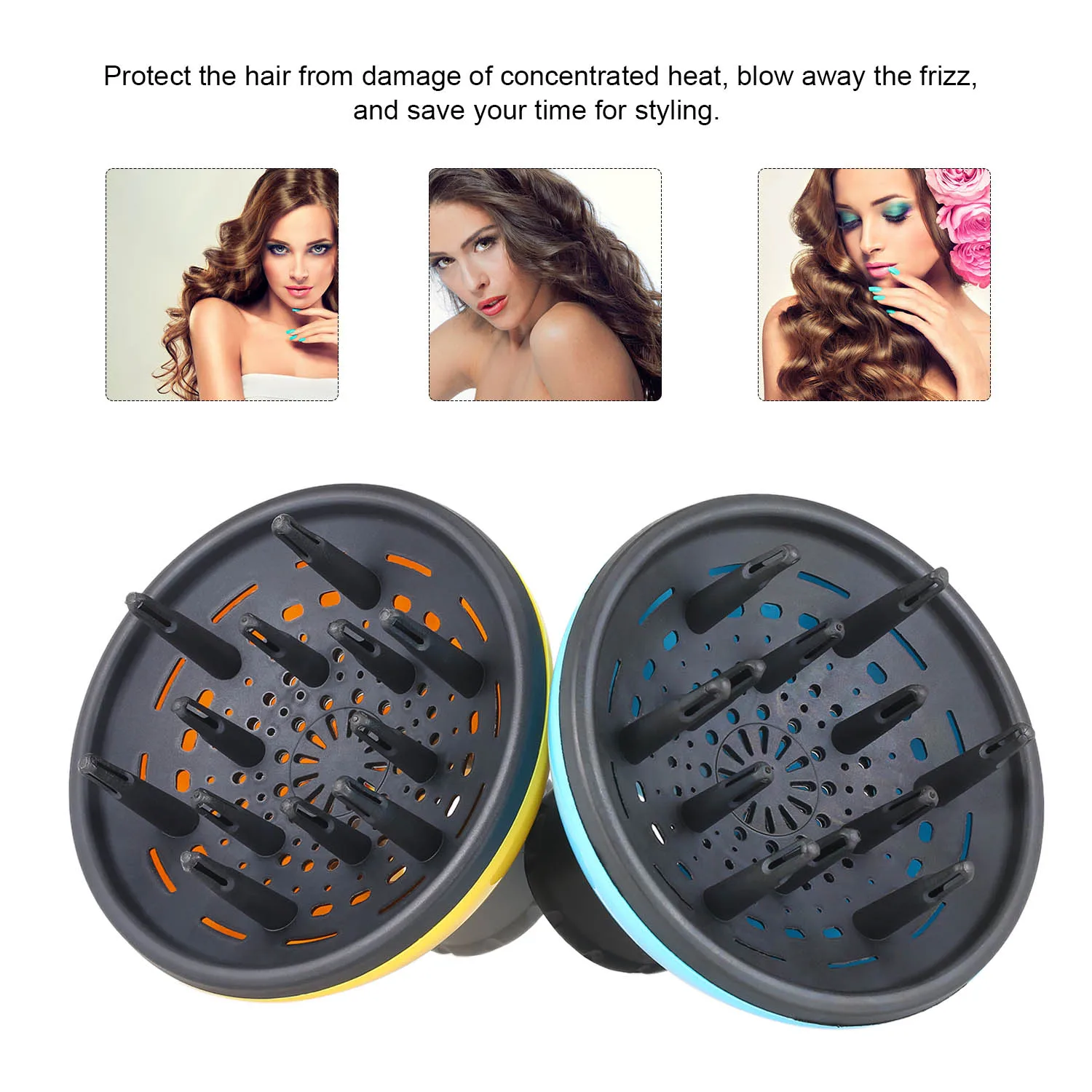 Универсальный фен для парикмахерской с функциями диффузор рассеивание волос