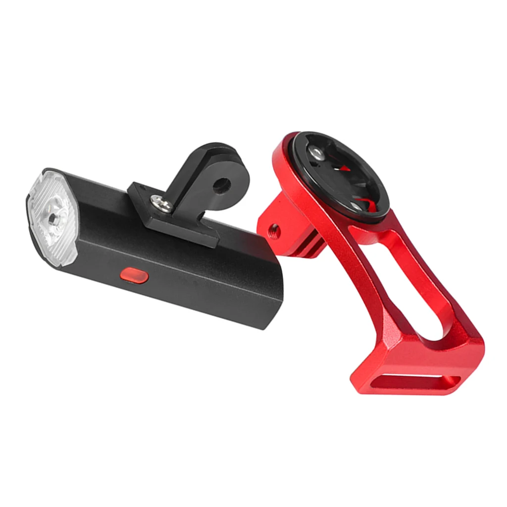 

Bike Front Light 6 Light Modes 2000mAh Battery Stopwatch Stem Holder