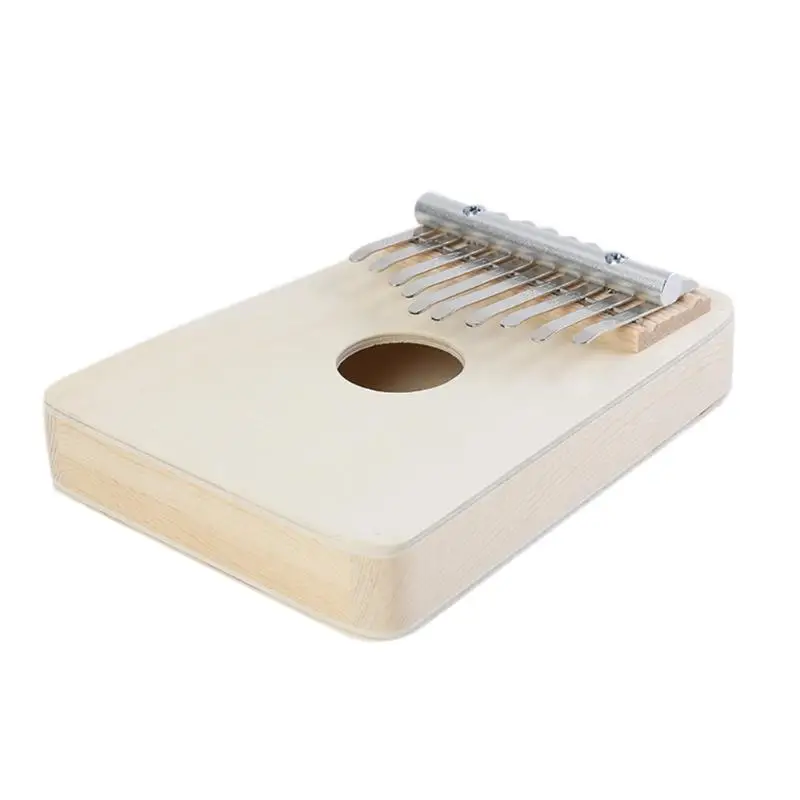 Набор для творчества Kalimba пианино из липы с большим пальцем и 10 клавишами