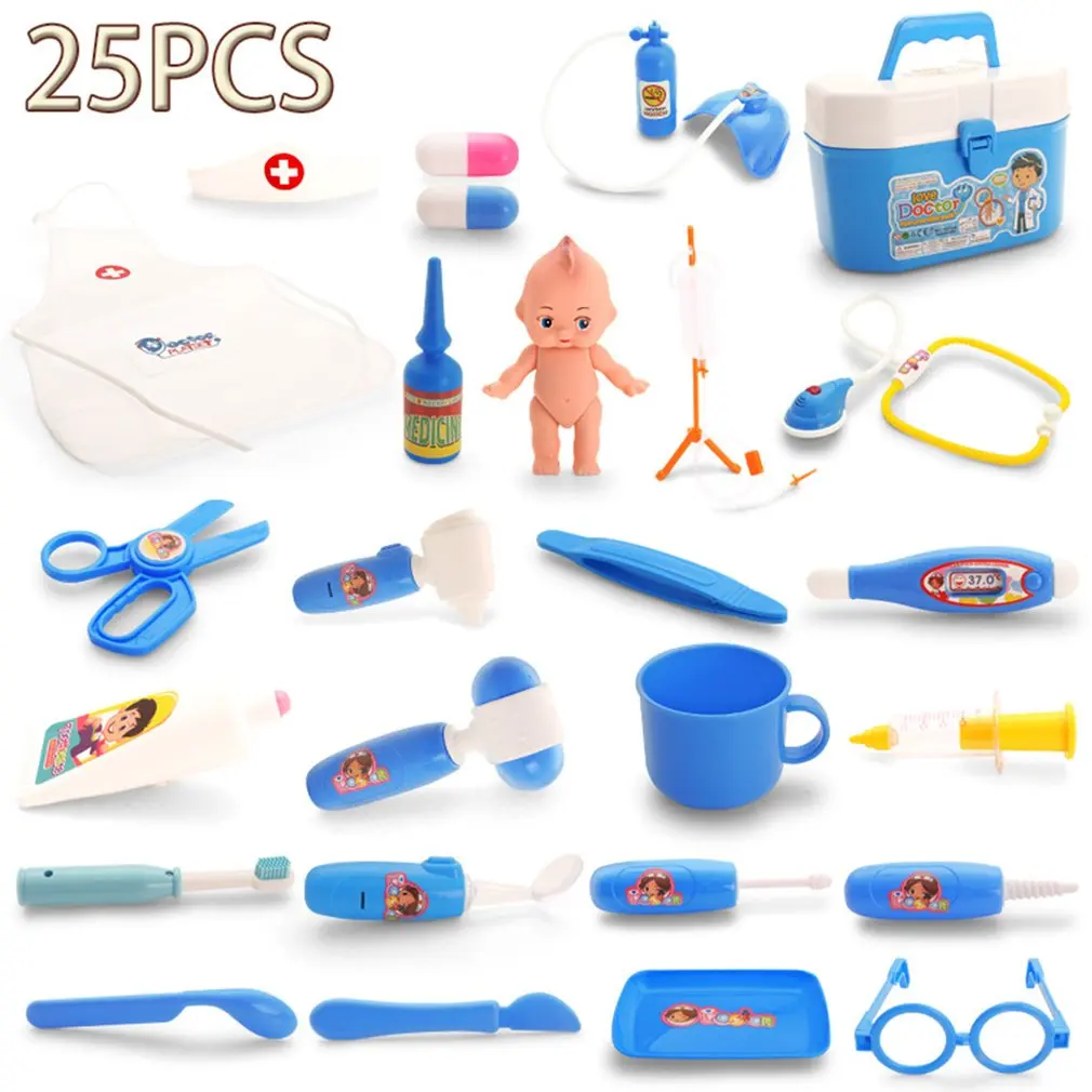 OCDAY Детские ролевые игры Медицинские Комплект Моделирование больница играть